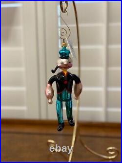 RADKO ITALIAN ORNAMENT STRONG TO THE FINISH Popeye WithTAG RETIRED 1996