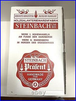 Rare 11 Steinbach CHUBBY BLACK FORESTER NUTCRACKER S1328 W. Germany BOX