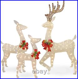Reindeer Christmas Decorations Outdoor Indoor (Super Larger/Small Size)