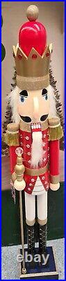 Royal Nutcracker Soldier Extra Large Christmas 4ft Tall 122cm Brand New