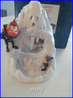 Rudolph Island Misfit Toys Bumble Ice Cave Enesco 104214 2002