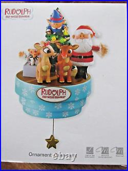 Rudolph the Red Nosed Reindeer Ornament Light, Motion, & Sound