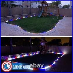 Russell Decor LED Rope lights 10-200ft Red White Blue Patriots Independence Day