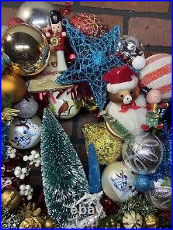 Sale! Handmade Christmas Ornament Wreath