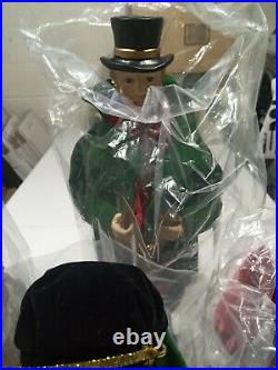 Santa's Workshop Dickens Carolers 15 to 18 inches tall Set Of 4 GallyHo