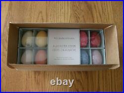 Set of 24Williams Sonoma Beautiful Multicolored Alabaster Easter Eggs-Decor-New