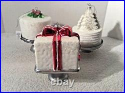 Set of 3 Southern Living 25th Anniversary Cake Ornaments NEW