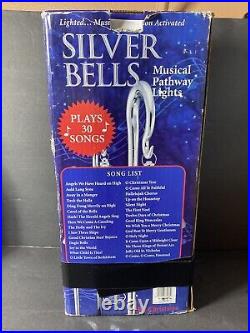 Silver Bell Musical Pathway Lights Plays 30 Songs Mr. Christmas