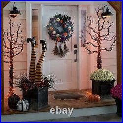 Sinful Bewitched Broomstick 26 Diameter Festive & Whimsical Halloween Wreath