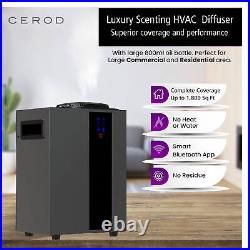 Smart Bluetooth HVAC Luxury fragrance Oil Diffuser with16 oz My Way Oil 1800 Sq Ft
