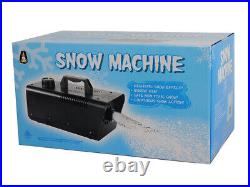 Snow Maker Machine Christmas Halloween Party Special Effects Artificial Snowfall
