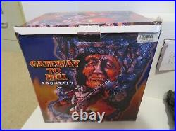 Spencer Gifts Halloween Gateway to Hell Fountain Complete Works with Box