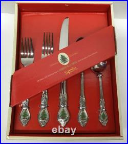 Spode Christmas Tree 18/10 Stainless Steel 20 Piece Flatware Set Service for 4