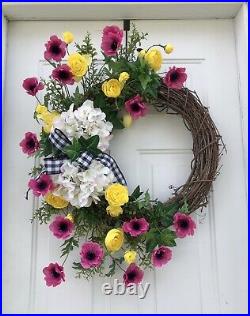 Spring Wreaths, Easter Wreath, Mother's Day Wreath