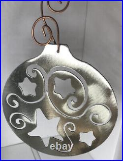 Steampunk Christmas Ornaments Suncatcher Industrial Art Hand Crafted Rare 5.5