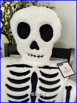 Storehouse Oversized Skeleton Pillow Halloween 30 X 60 NWT In Hand