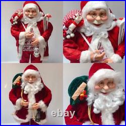 Stunning Traditional XL Santa Claus Father Christmas Xmas Decoration Figure