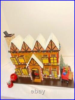 Sur La Table Christmas Advent Calendar Santa's Workshop Gingerbread House