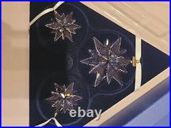 Swarovski Annual Edition 2017 Crystal Ornament Set Set of 3 Pieces
