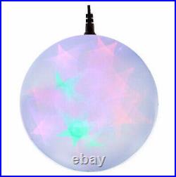 TVL15009 Christmas LED Holographic Sphere, Multi, 6-In. Quantity 6