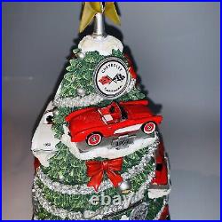The Bradford Exchange Chevrolet Corvette Christmas Tree Lights & Engine Sounds