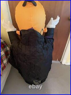 The Simpsons Vampire Homer 4 Foot Inflatable Gemmy Halloween Blow Up Decor