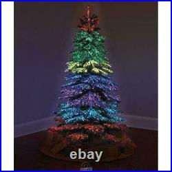 Thousand Points Of Light 6ft Christmas Tree Fiber Optic Indoor/Outdoor