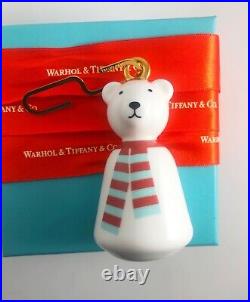 Tiffany & Co POLAR BEAR HOLIDAY Ornament & with Andy Warhol Packaging? &