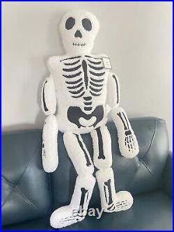 Tkmaxx Halloween Giant 5ft Jointed Skeleton Cushion VERY RARE TJmaxx Homegoods
