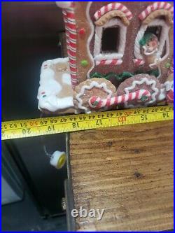 Tkmaxx Huge gingerbread Train candy cane christmas men peppermint house