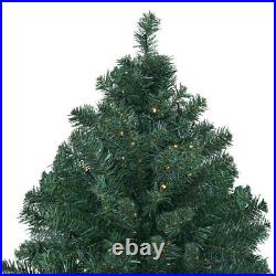 Topbuy 7' PVC Artificial Christmas Tree Pre-Lit 400 LED Lights With Metal Stand
