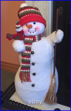 Traditional Snowman Christmas Snow man Ornament Xmas Festive Decoration Indoor
