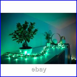 Twinkly 250 LED RGB Multi 65.5 ft Decorative String Lights, Bluetooth WiFi