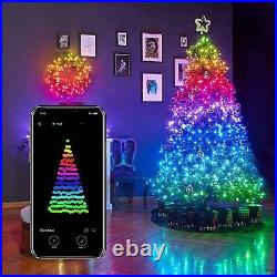Twinkly App Controlled String Light with 100 Multicolor RGB LED Lights (2 Pack)