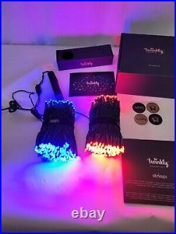 Twinkly App TWS600STP String Light Multicolored 600 LEDs Green Wire