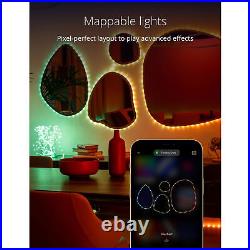 Twinkly Dots App-Controlled Flexible LED Lights 400 RGB Black Wire USB-Power