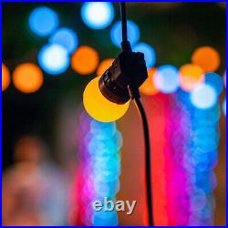 Twinkly Festoon App-Controlled LED Bulb Lights String with 40 RGB 65.6 feet