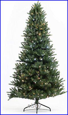 Twinkly Pre Lit Green Wire Christmas Tree, Multicolor, 500 AWW LED, 7.5ft