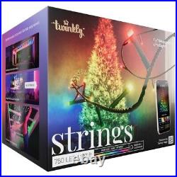 Twinkly Strings 750 LED 198 ft Mappable Lights