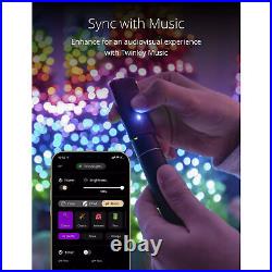 Twinkly Strings App-Controlled Smart LED Christmas Lights 400 RGB (Open Box)