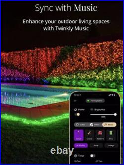 Twinkly TWS600STP String Light Multicolored 600 LEDs Green Wire