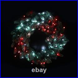 Twinkly Wreath 50 LEDs Indoor Color Changing Christmas Lights Generation II