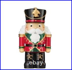 Two 1ft 7 inches Led Lights Indoor Decorative Christmas Nutcracker