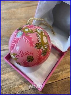 VINTAGE -Rare - Lilly Pulitzer Christmas Ornament 2006! Mommy And me