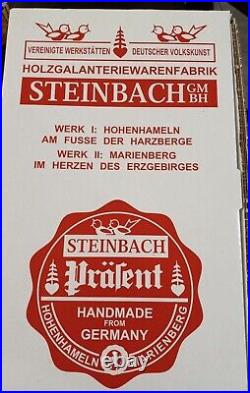 VTG 11 Steinbach TROLL BLACK FORESTER NUTCRACKER S1328 W. Germany BOX & TAG