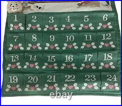 VTG 1987 Avon Countdown To Christmas Advent Calendar WITH MOUSE-READ