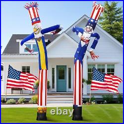 VercanMonth 2 Pack 20FT Tall Patriotic Independence Day 4th of July Advertisi