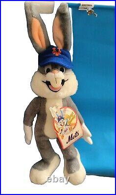 Vgt 1991 Rare NY Mets Looney Tunes 15 Bugs Bunny With Hat & HANG TAG EVC