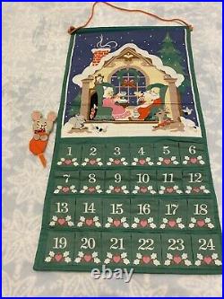 VintageAVON1987COUNTDOWN to CHRISTMAS ADVENT CALENDARORIGINAL MOUSEL