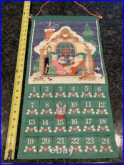 VintageAVON1987COUNTDOWN to CHRISTMAS ADVENT CALENDARwithMOUSE